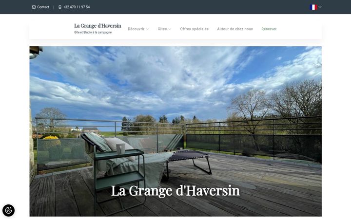 Screenshot of lagrangedhaversin.be