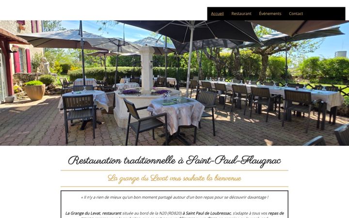 Screenshot of lagrangedulevat.fr