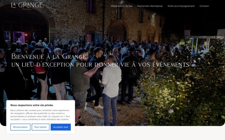 Screenshot of lagrangemontigny.fr