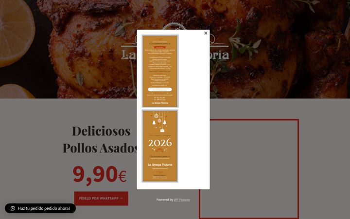 Screenshot of lagranjavictoria.com