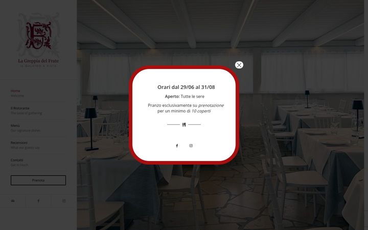Screenshot of lagreppiadelfrate.it