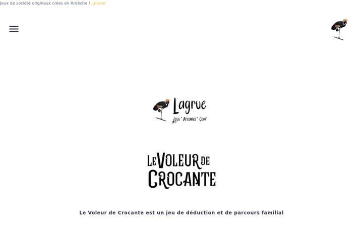 Screenshot of lagrue.fr