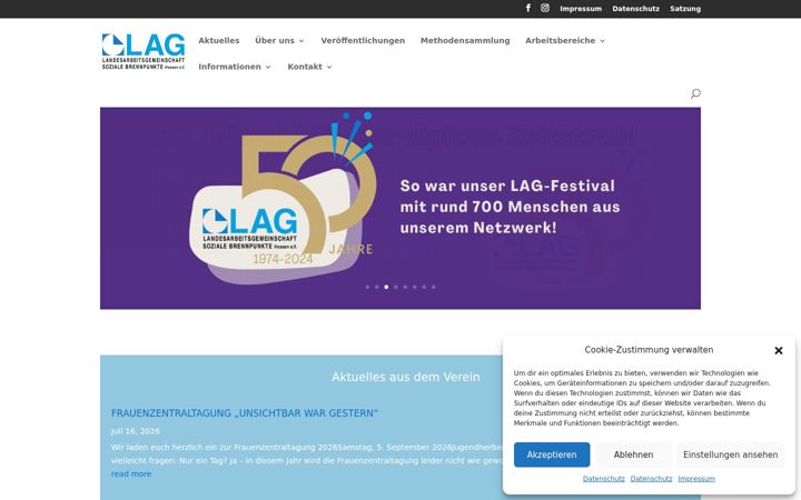 Screenshot of lagsbh.de