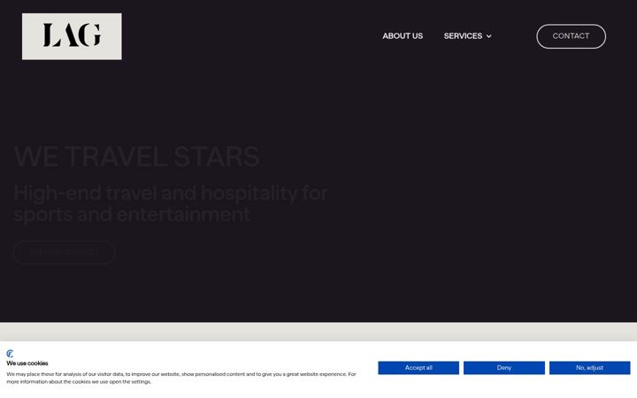 Screenshot of lagtravel.com