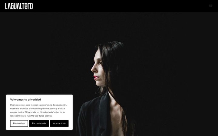 Screenshot of lagualtero.com