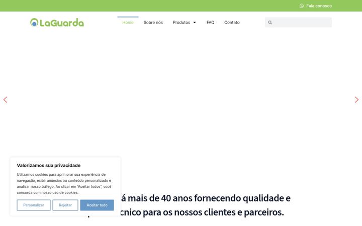 Screenshot of laguarda.com.br