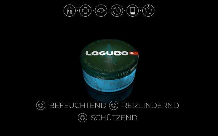 Screenshot of lagubo.de