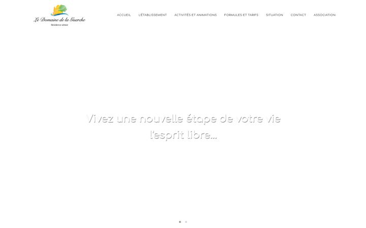 Screenshot of laguerche-residence-senior.fr