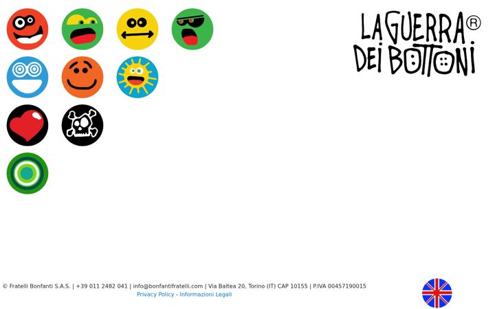 Screenshot of laguerradeibottoni.com