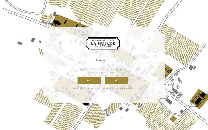 Screenshot of laguildeducognac.com