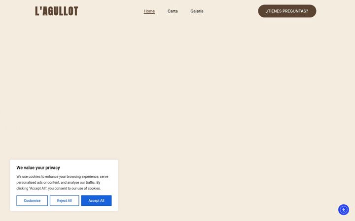 Screenshot of lagullotbenicassim.com