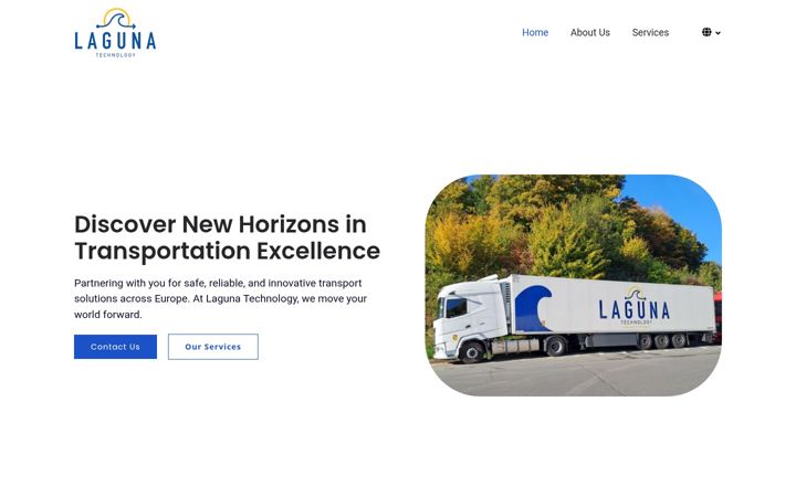 Screenshot of laguna-technology.ro