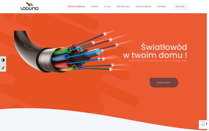 Screenshot of laguna.net.pl