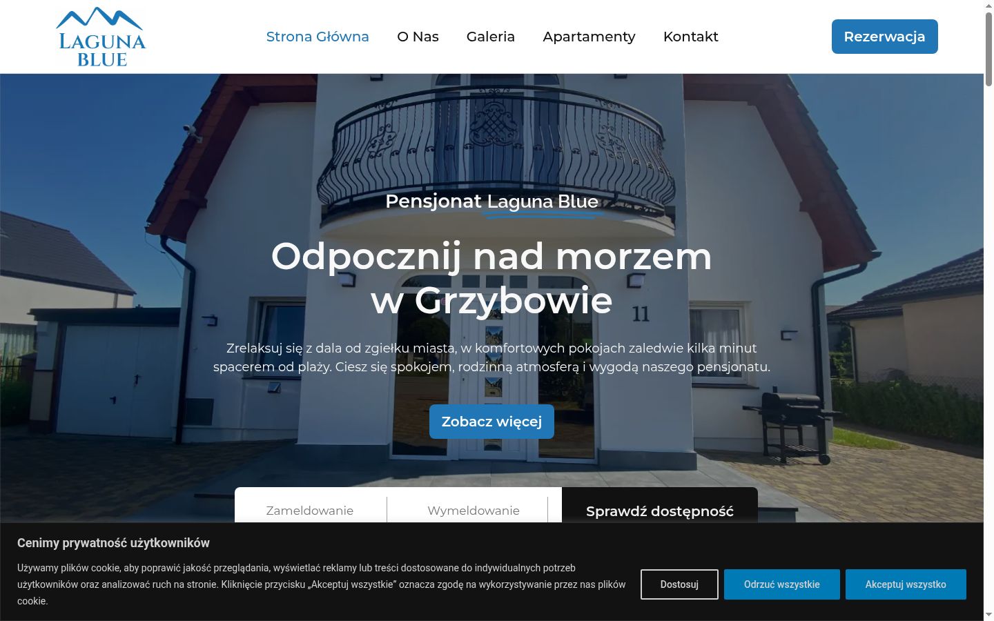 Screenshot tal-banner tal-kunsens muri qabel kwalunkwe interazzjoni