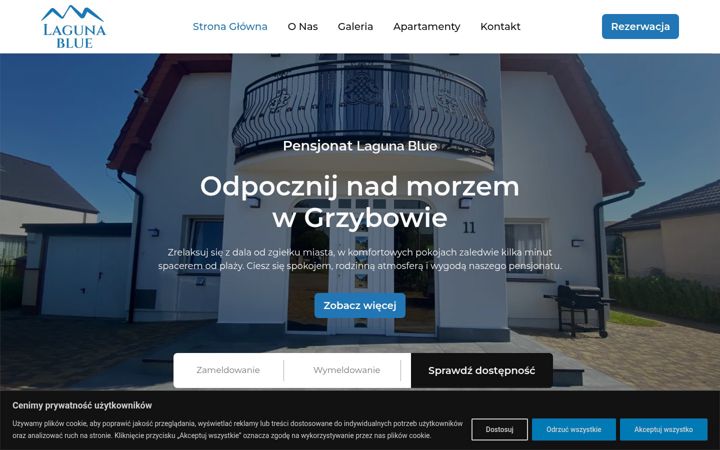 Screenshot of lagunablue.pl