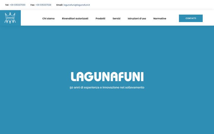 Screenshot of lagunafuni.it