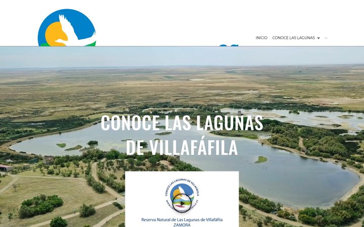 Screenshot of lagunasdevillafafila.es