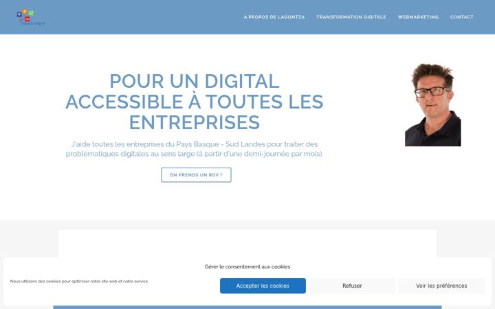 Screenshot of laguntza.fr