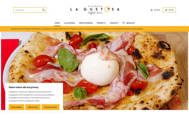 Screenshot of lagustosaonline.it