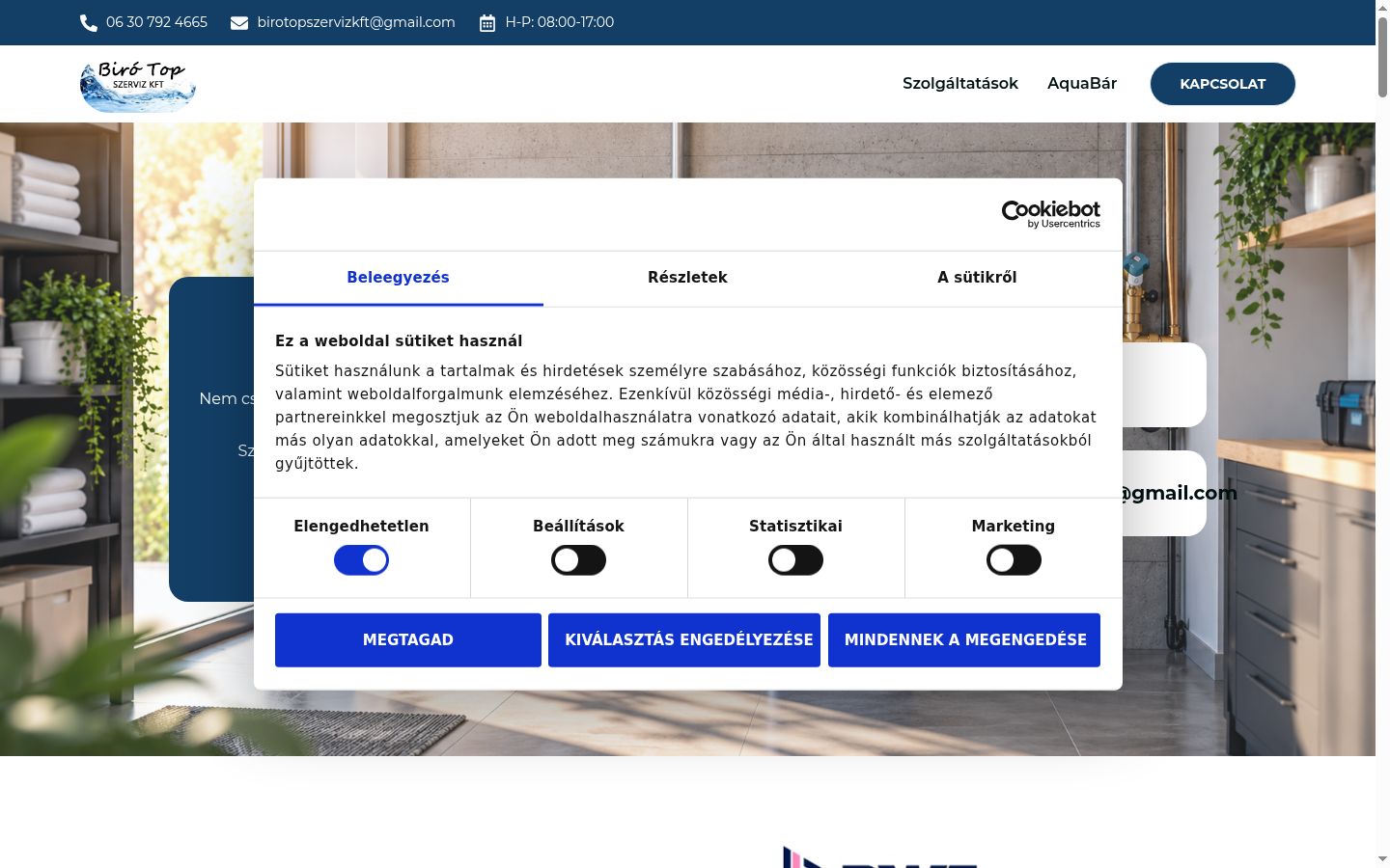 Zrzut ekranu banera zgody wyświetlanego przed jakąkolwiek interakcją