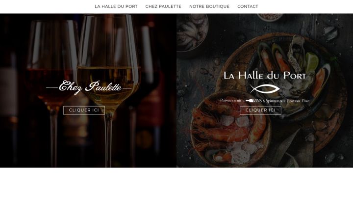 Screenshot of lahalleduport.fr