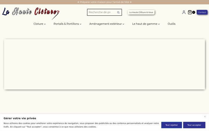 Screenshot of lahautecloture.com