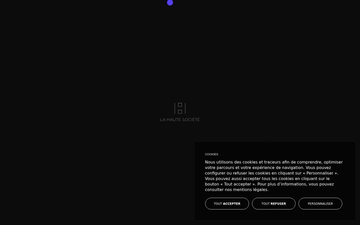 Screenshot of lahautesociete.com