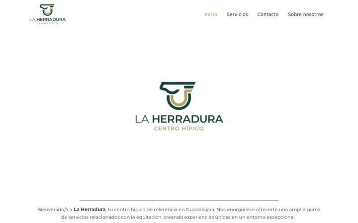 Screenshot of laherraduracentrohipico.com