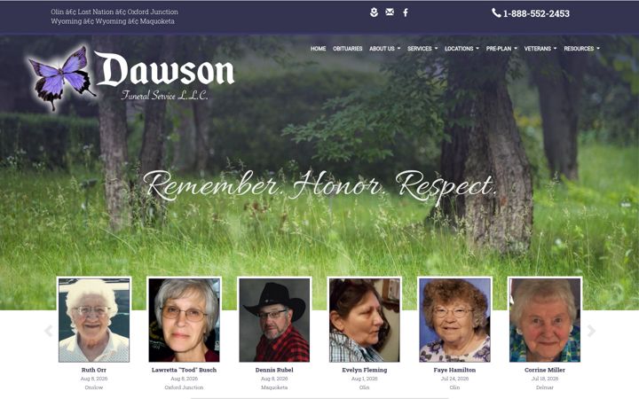 Screenshot of laheys.com