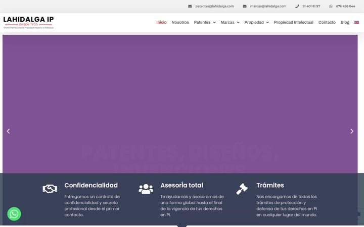Screenshot of lahidalga.com