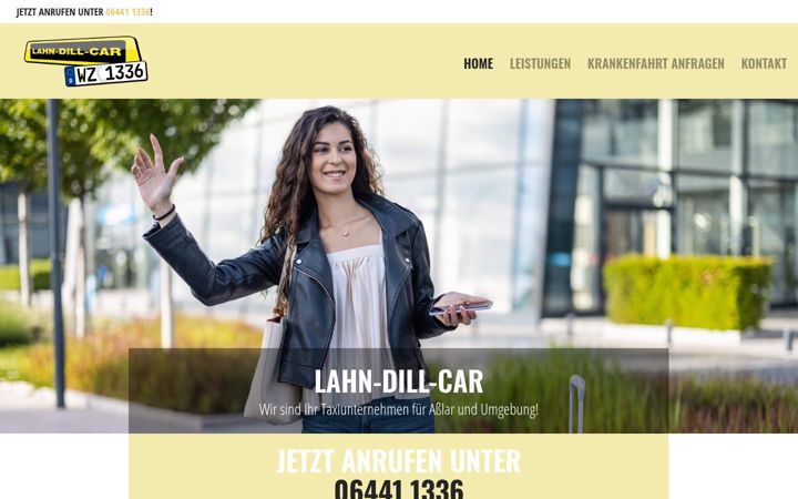 Skärmbild av lahn-dill-car.de