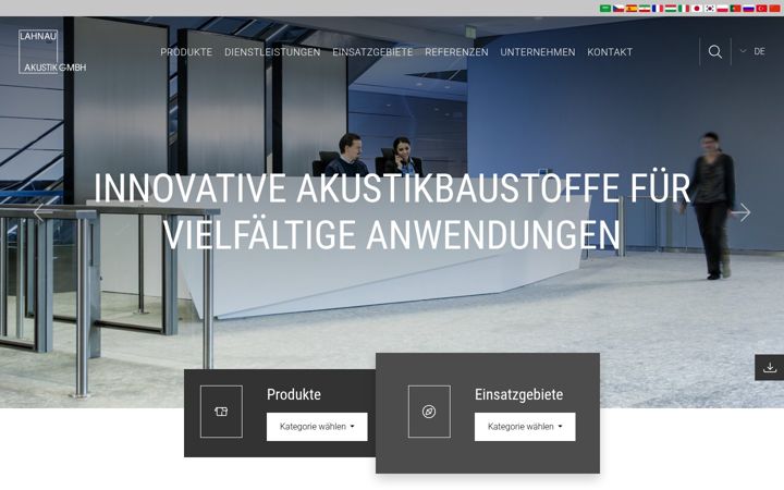 Screenshot of lahnau-akustik.de