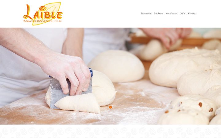 Screenshot of laible-baeckerei.de