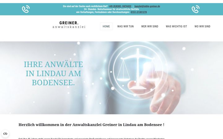 Screenshot of laible-greiner.de