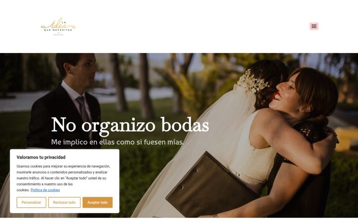Screenshot of laideaquenecesitas.com