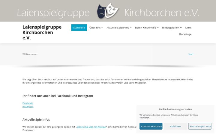 Screenshot of laienspielgruppe-kirchborchen.de