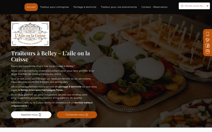 Screenshot of laile-ou-la-cuisse.fr