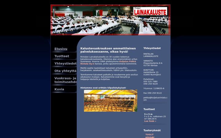 Screenshot of lainakaluste.com