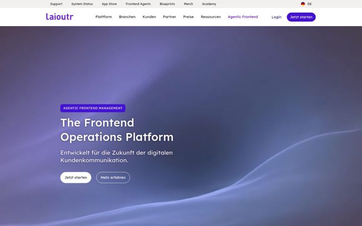 Screenshot of laioutr.com