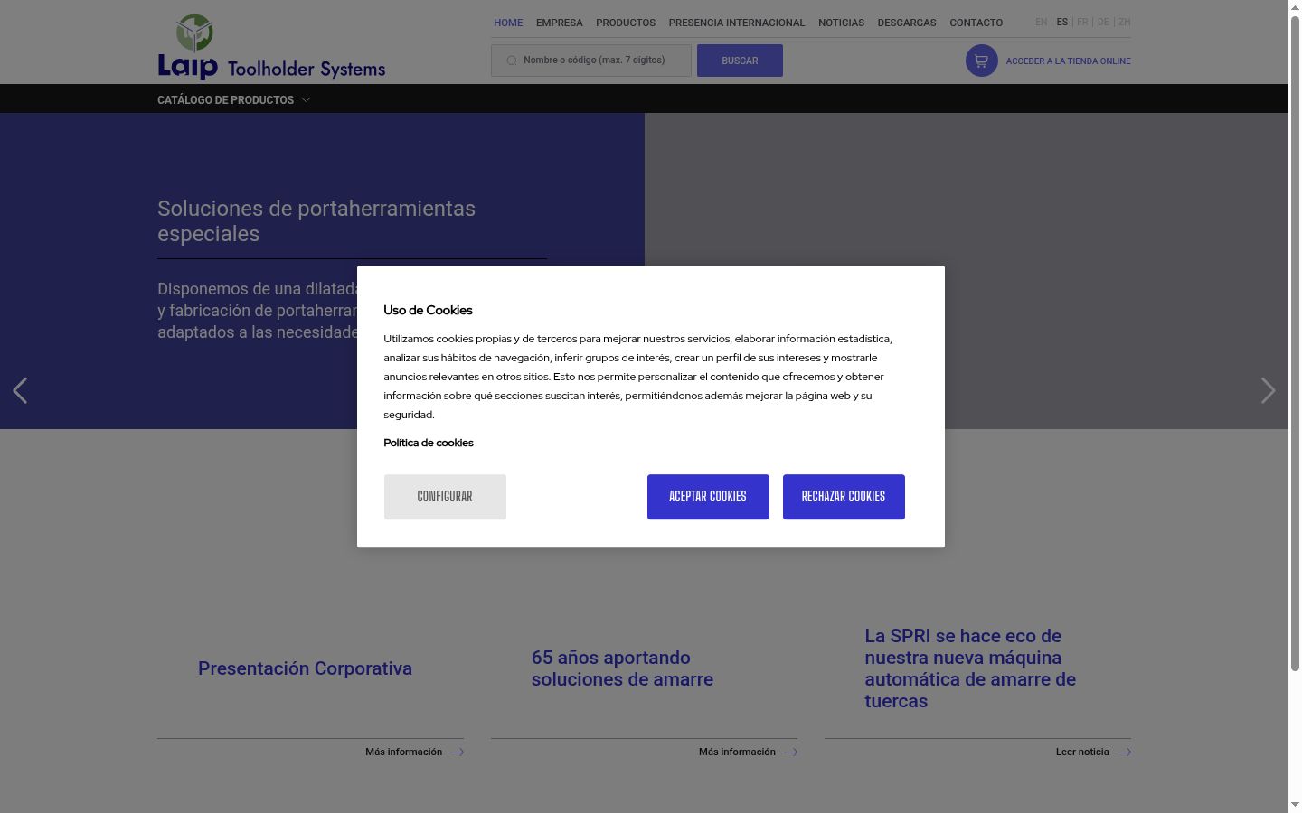 Screenshot tal-banner tal-kunsens muri qabel kwalunkwe interazzjoni
