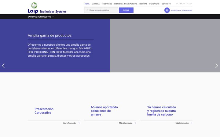 Screenshot of laip.es