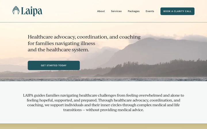 Screenshot of laipa.ca