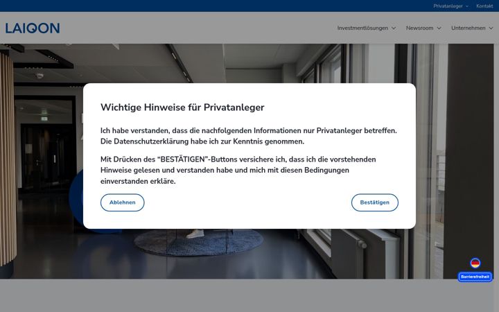 Screenshot of laiqon-fs.com