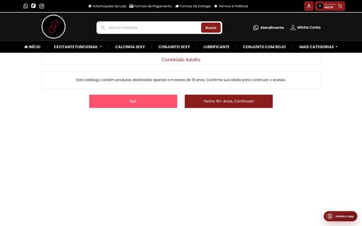 Screenshot of laisefidelis.com.br