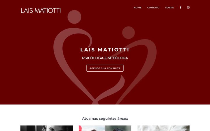 Screenshot of laismatiotti.com.br