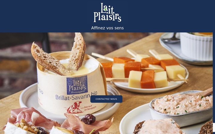 Screenshot of lait-plaisirs.fr