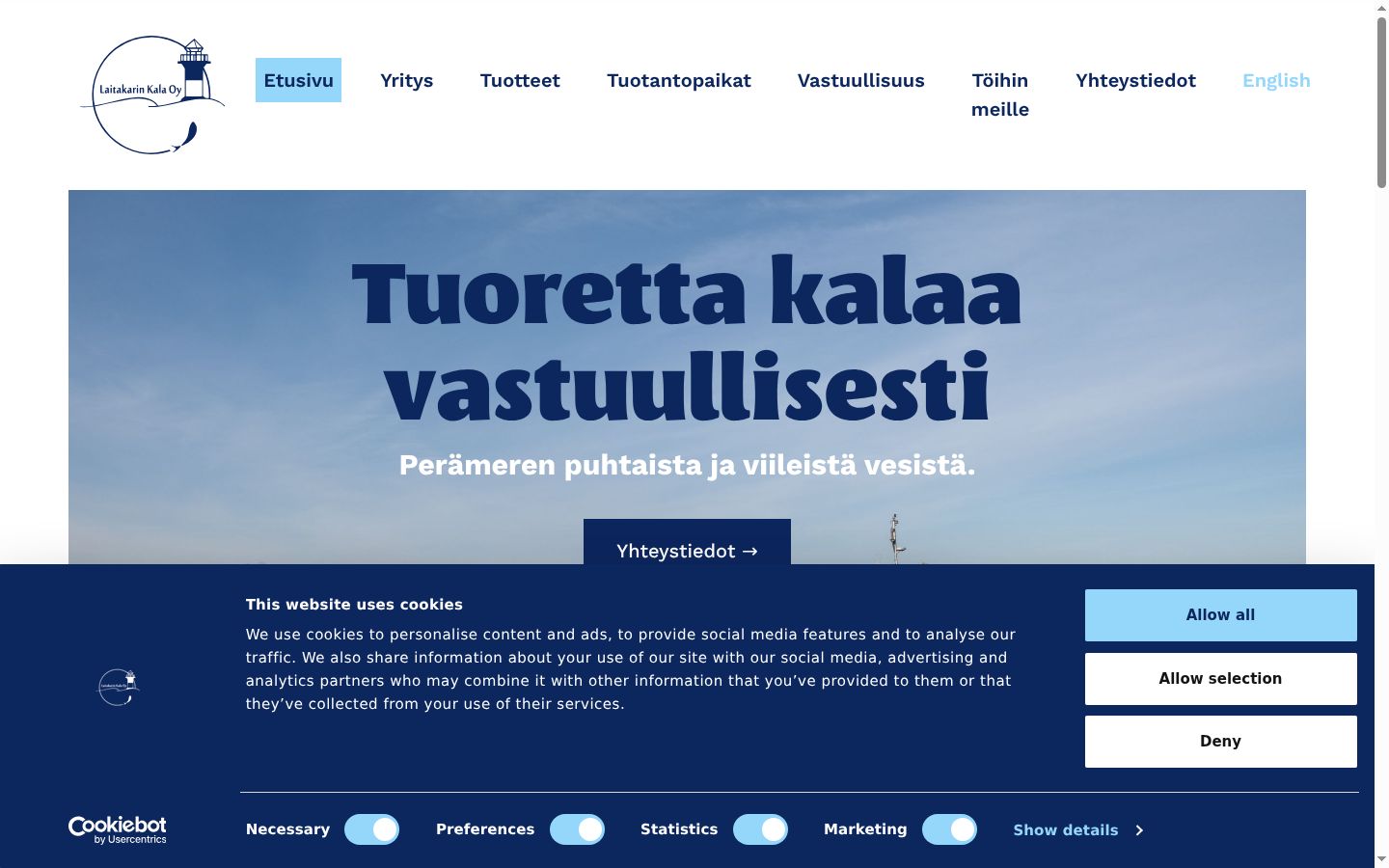 Skjámynd af samþykkisborðanum eins og hann birtist áður en nokkur samskipti fóru fram