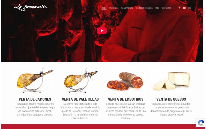 Screenshot of lajamoneria.org
