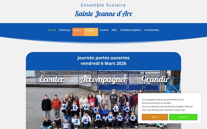 Screenshot of lajeanne-ramber.fr