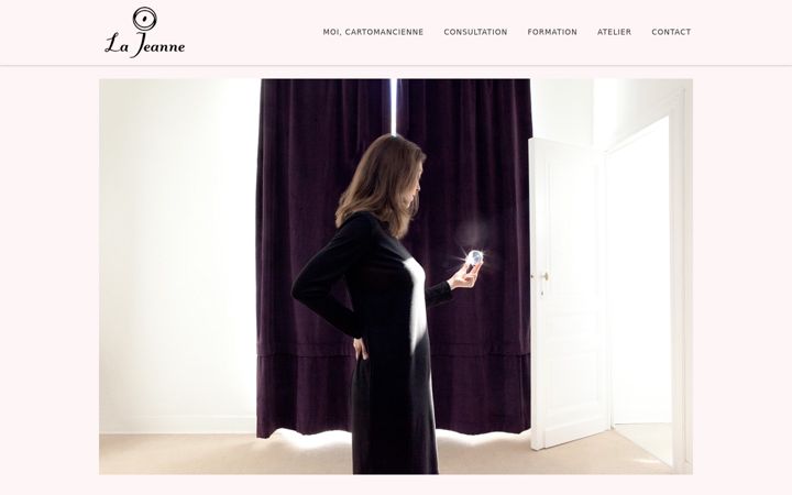 Screenshot of lajeanne.be